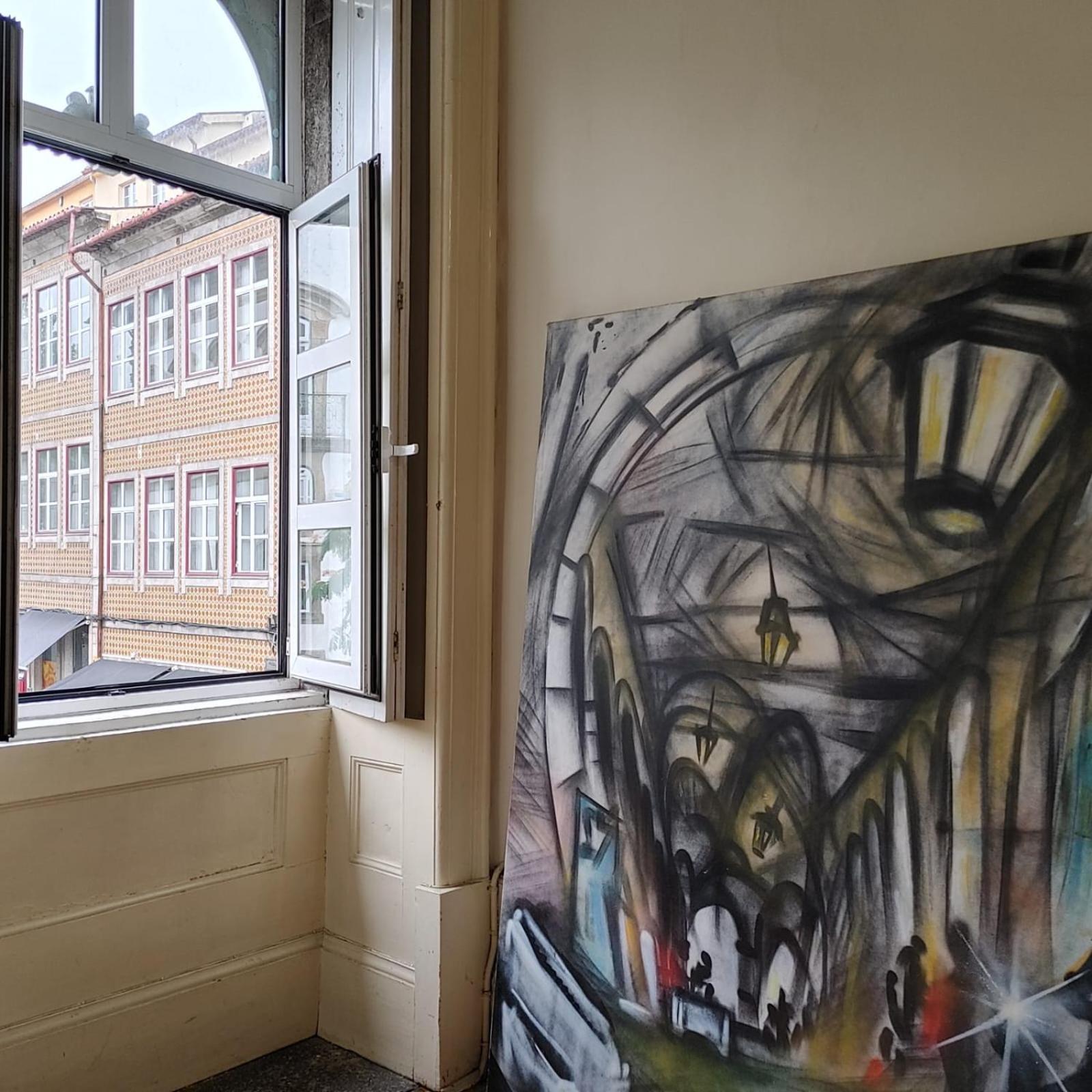 Dans L'Atelier Hostel Unidade Porta Nova Braga Exteriér fotografie